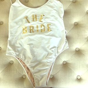 Bridal one piece